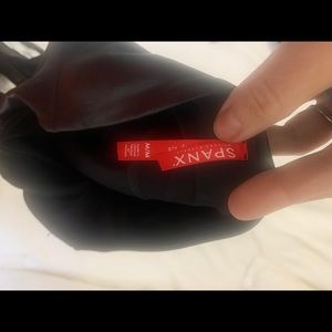 Spanx faux leather leggings